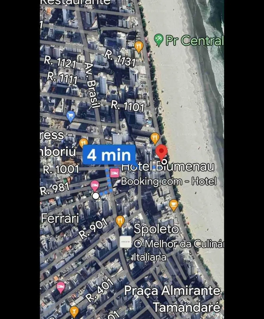 شقة Aconchegante Apto De 2 Quartos A Passos Da Praia. Balneário Camboriú البرازيل